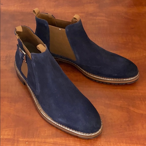 Men’s high top genuine Suede boots - Picture 3 of 9